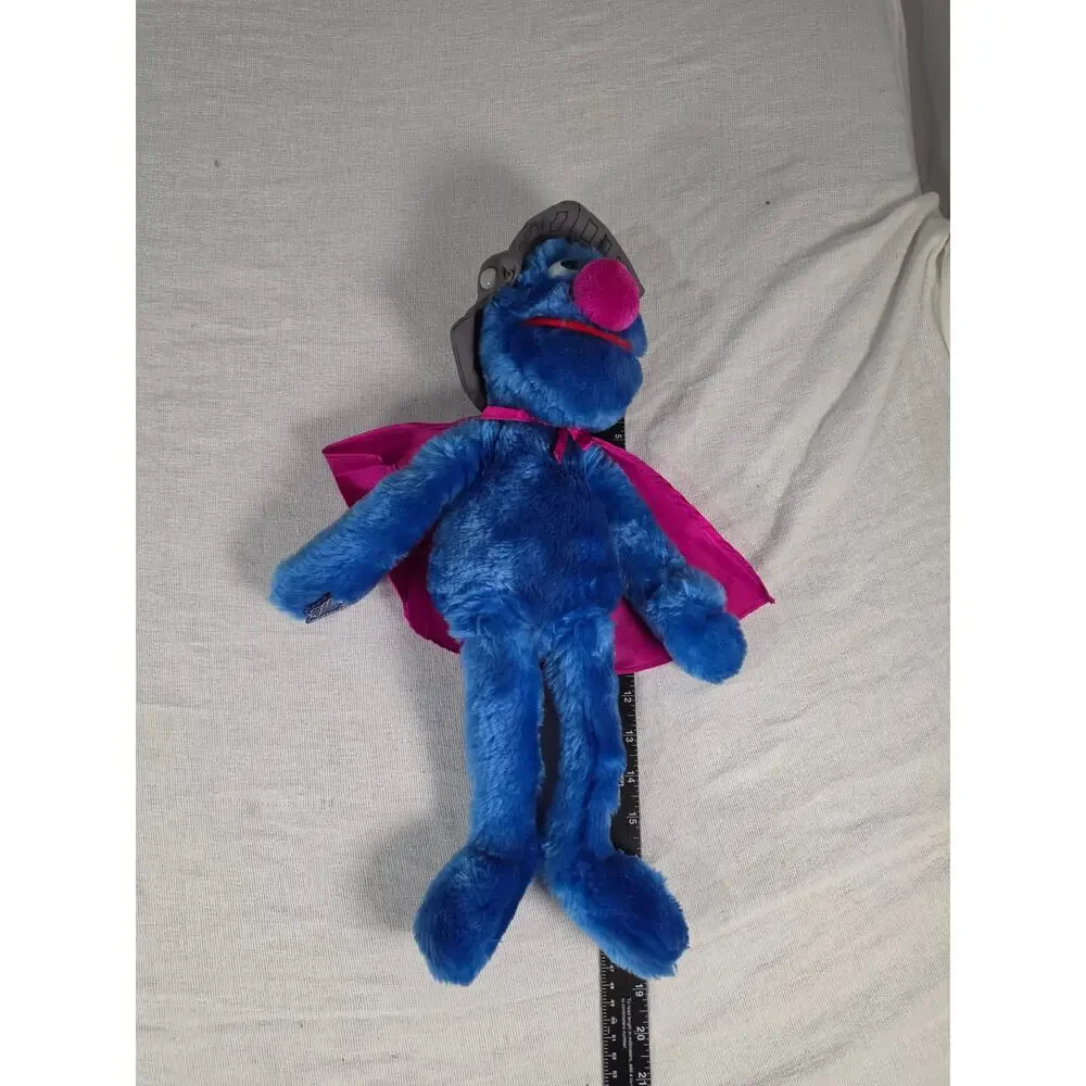 Applause Super Grover Plush Sesame Street Vintage 19in